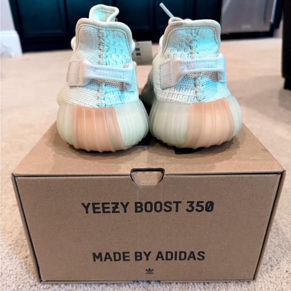 Adidas Yeezy Boost 350 V2 Shoes - Blue/green - Picture 3 of 4